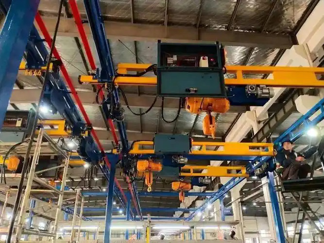 KPK柔性懸掛起重機(jī)——工業(yè)4.0時代的“空間魔術(shù)師”